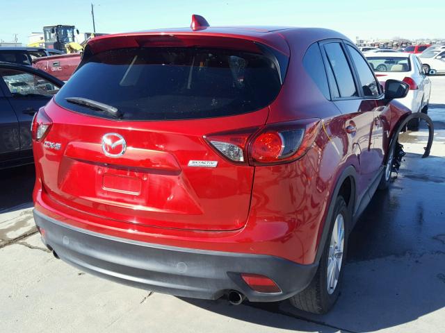 JM3KE2CY8E0378007 - 2014 MAZDA CX-5 TOURI RED photo 4