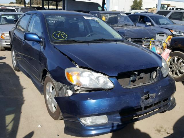 1NXBR32E24Z191231 - 2004 TOYOTA COROLLA CE BLUE photo 1