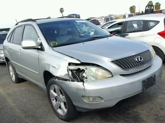 JTJGA31U840026864 - 2004 LEXUS RX 330 SILVER photo 1