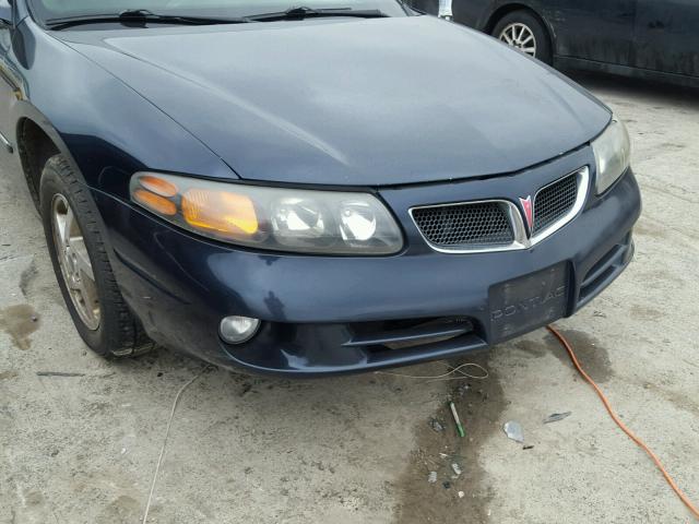 1G2HX52K35U126903 - 2005 PONTIAC BONNEVILLE BLUE photo 9