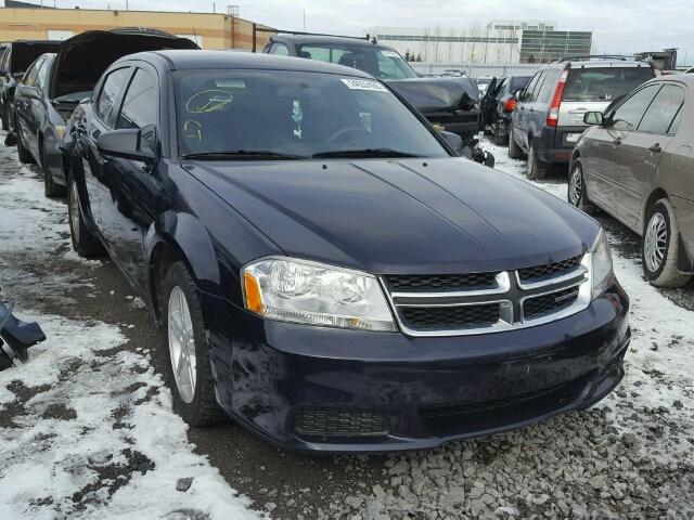 1B3BD4FB0BN507615 - 2011 DODGE AVENGER EX BLUE photo 1