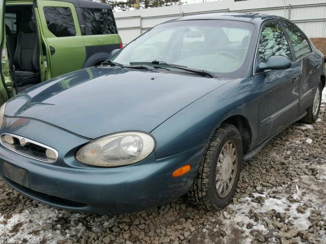 1MELM53S7TG668982 - 1996 MERCURY SABLE LS GREEN photo 2