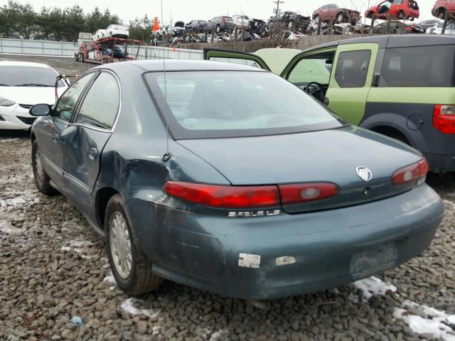 1MELM53S7TG668982 - 1996 MERCURY SABLE LS GREEN photo 3