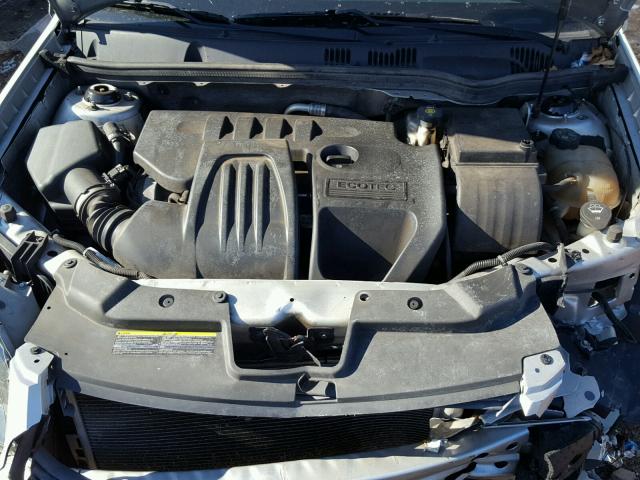 1G1AS58H997241042 - 2009 CHEVROLET COBALT LS SILVER photo 7