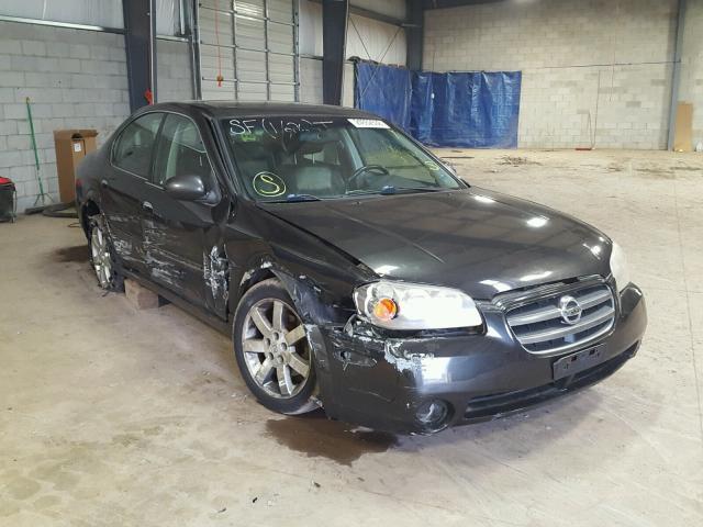 JN1DA31A82T301787 - 2002 NISSAN MAXIMA GLE CHARCOAL photo 1