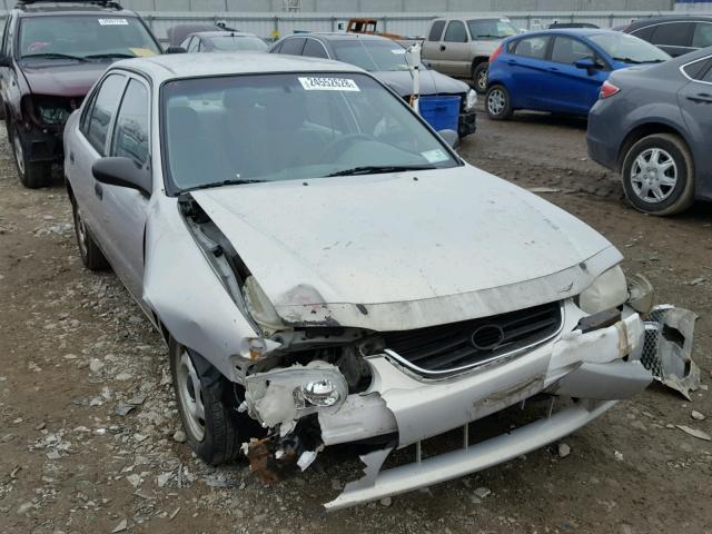 1NXBR12E51Z562348 - 2001 TOYOTA COROLLA CE SILVER photo 1