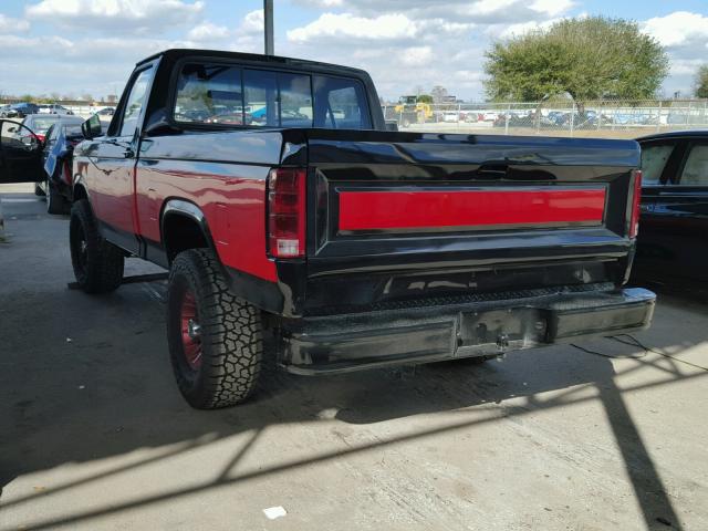 1FTDF15Y7FNA44447 - 1985 FORD F150 TWO TONE photo 3