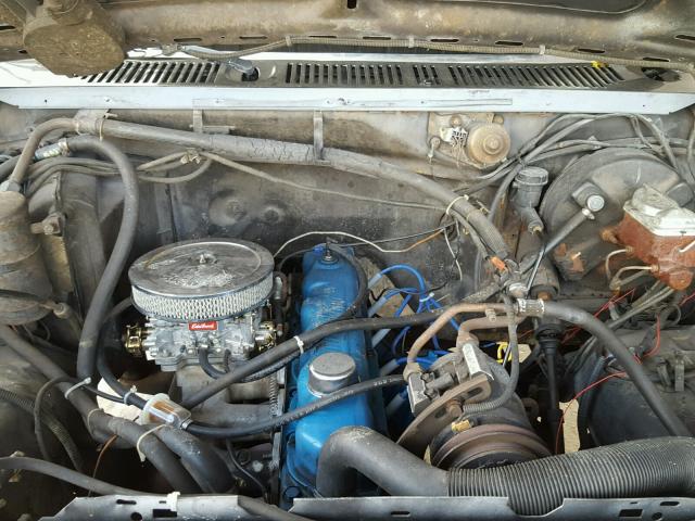 1FTDF15Y7FNA44447 - 1985 FORD F150 TWO TONE photo 7