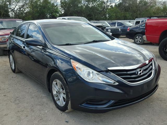 5NPEB4ACXBH228724 - 2011 HYUNDAI SONATA GLS BLUE photo 1