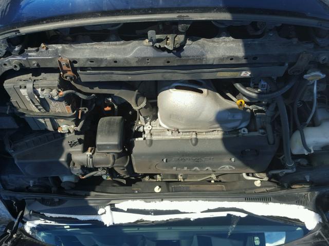 JTKDE177760084153 - 2006 TOYOTA SCION TC BLUE photo 7