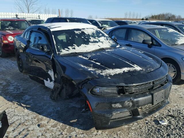 2C3CDXKT9GH151026 - 2016 DODGE CHARGER PO BLACK photo 1