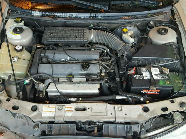 1FAFP6639WK299386 - 1998 FORD CONTOUR LX TAN photo 7