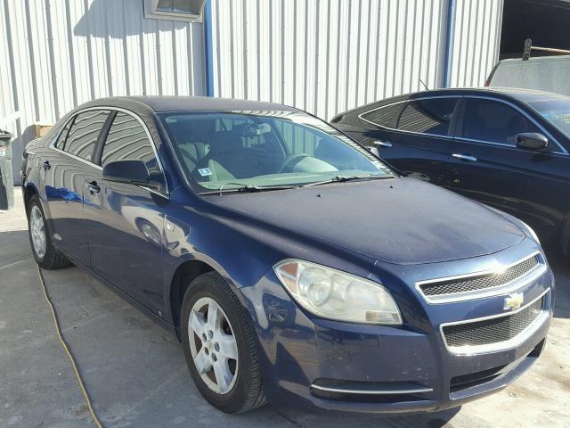 1G1ZG57B984224405 - 2008 CHEVROLET MALIBU LS BLUE photo 1