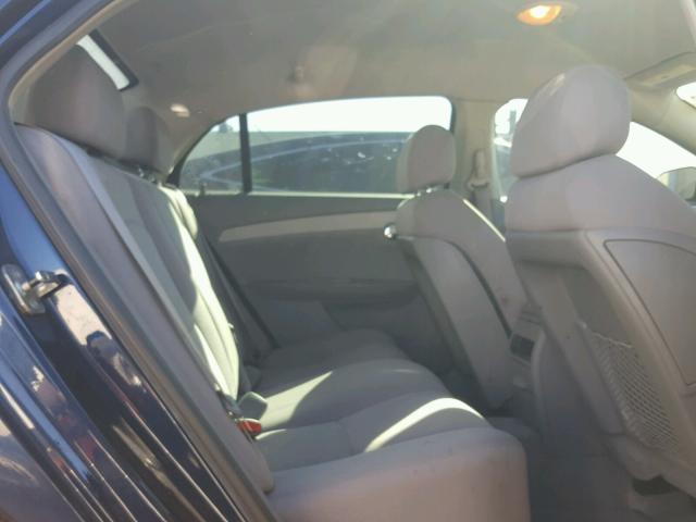 1G1ZG57B984224405 - 2008 CHEVROLET MALIBU LS BLUE photo 6