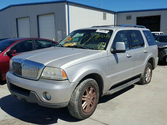 5LMEU88H94ZJ17587 - 2004 LINCOLN AVIATOR BEIGE photo 2