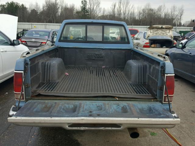 1GCCS14R7H2263804 - 1987 CHEVROLET S TRUCK S1 BLUE photo 6