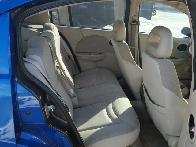 1G8AJ52F14Z112303 - 2004 SATURN ION LEVEL 蓝色 照片 6