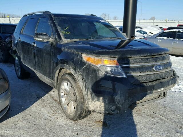 1FM5K8F81FGB76465 - 2015 FORD EXPLORER L BLACK photo 1