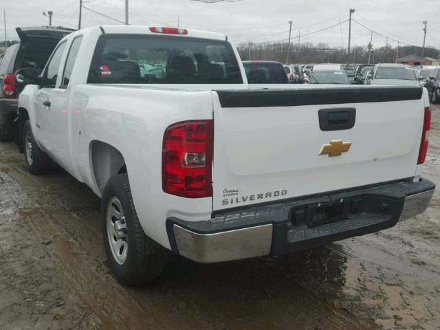 1GCRCPEX0DZ360223 - 2013 CHEVROLET SILVERADO WHITE photo 3