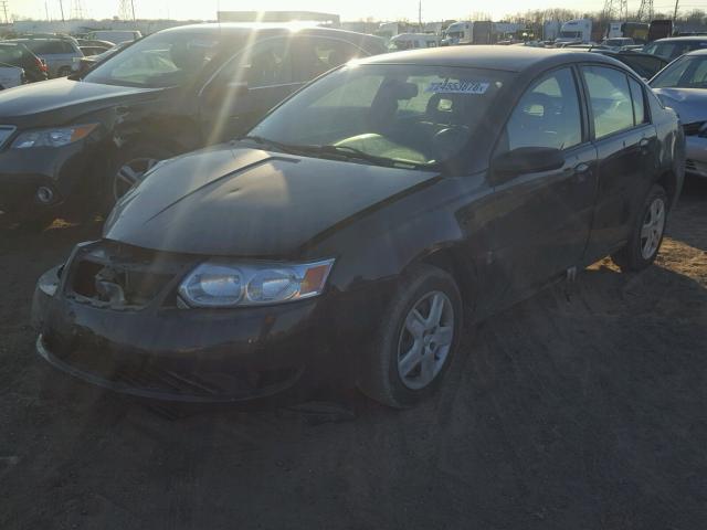 1G8AJ58F47Z189615 - 2007 SATURN ION LEVEL BLACK photo 2