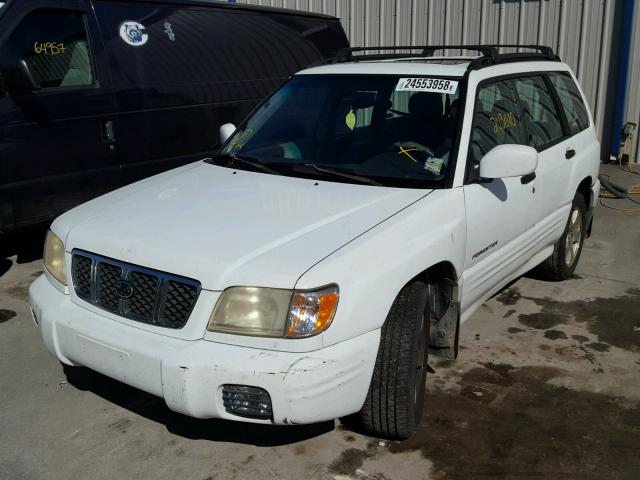 JF1SF65681H722137 - 2001 SUBARU FORESTER S 白色 照片 2