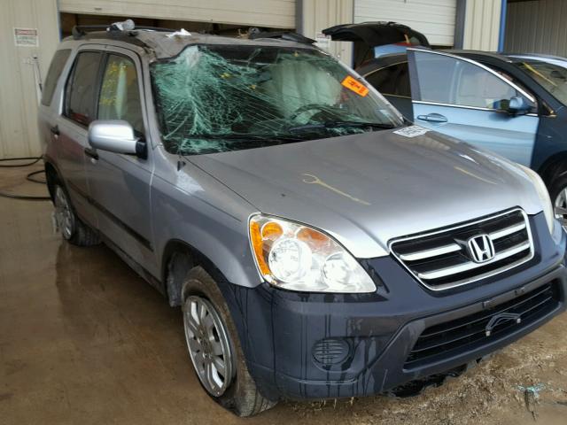 SHSRD78896U413049 - 2006 HONDA CR-V EX SILVER photo 1