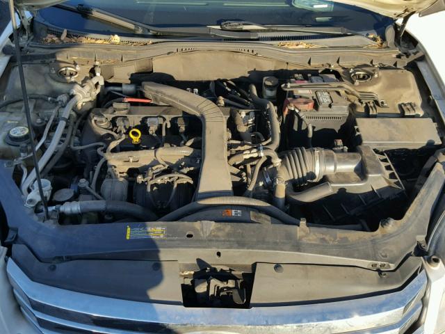 3FAHP07Z89R165591 - 2009 FORD FUSION SE WHITE photo 7