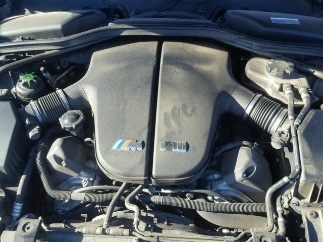 WBSEK93518CY79829 - 2008 BMW M6 BLACK photo 7