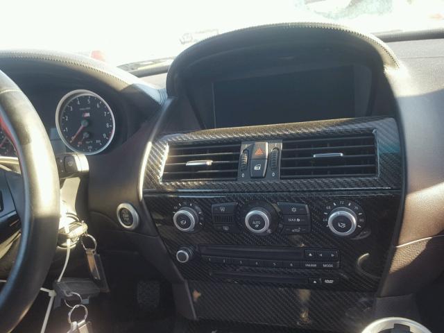 WBSEK93518CY79829 - 2008 BMW M6 BLACK photo 9