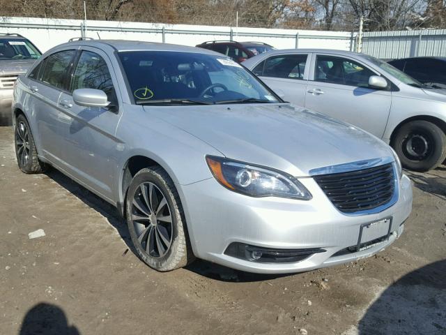 1C3CCBBG3CN306583 - 2012 CHRYSLER 200 TOURIN SILVER photo 1