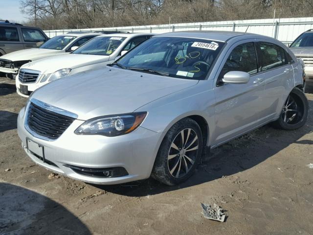 1C3CCBBG3CN306583 - 2012 CHRYSLER 200 TOURIN SILVER photo 2