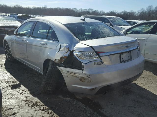 1C3CCBBG3CN306583 - 2012 CHRYSLER 200 TOURIN SILVER photo 3