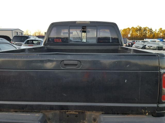 1B7HC16Z8TJ178372 - 1996 DODGE RAM 1500 BLACK photo 6