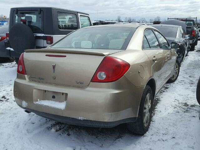 1G2ZG558564288277 - 2006 PONTIAC G6 SE1 BEIGE photo 4