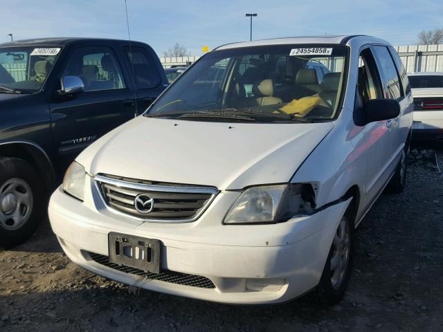 JM3LW28G7Y0105078 - 2000 MAZDA MPV WAGON WHITE photo 2