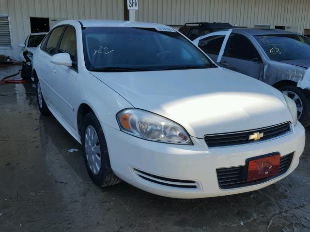 2G1WS57M991266847 - 2009 CHEVROLET IMPALA POL WHITE photo 1