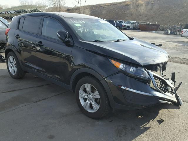 KNDPB3A23C7289137 - 2012 KIA SPORTAGE B BLACK photo 1