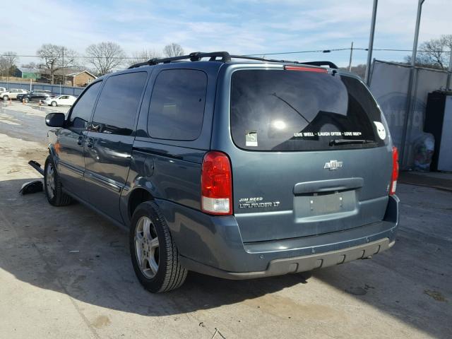 1GNDV33LX6D166853 - 2006 CHEVROLET UPLANDER L BLUE photo 3