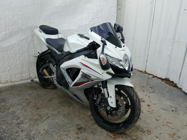 JS1GR7LA892103910 - 2009 SUZUKI GSX-R750 WHITE photo 1