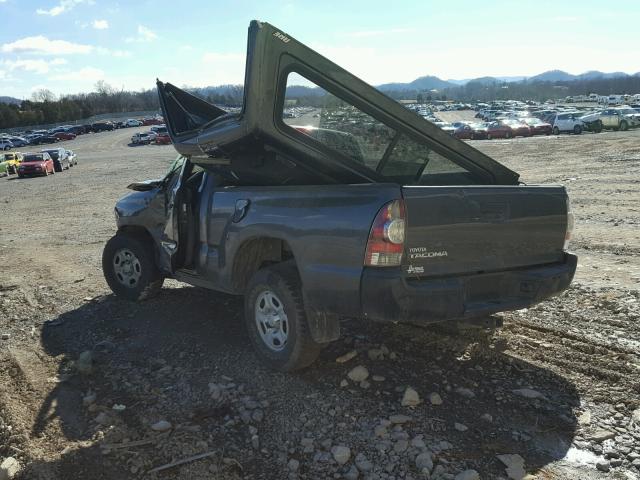 5TENX22N29Z659538 - 2009 TOYOTA TACOMA GRAY photo 3