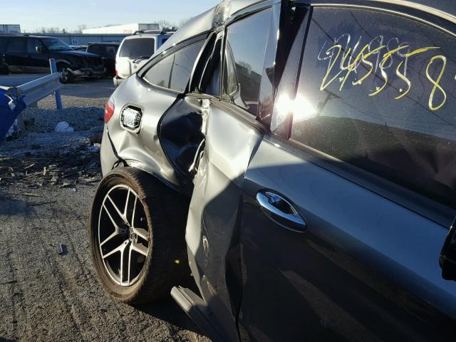 4JGED6EB3HA062890 - 2017 MERCEDES-BENZ GLE COUPE GRAY photo 9