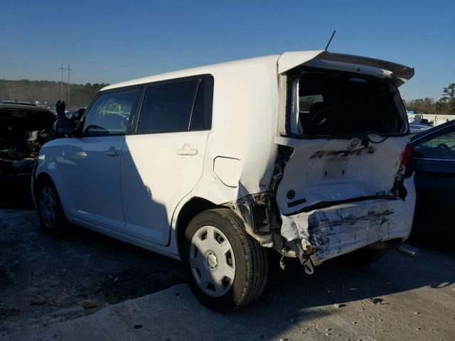 JTLKE50E381020613 - 2008 SCION XB WHITE photo 3