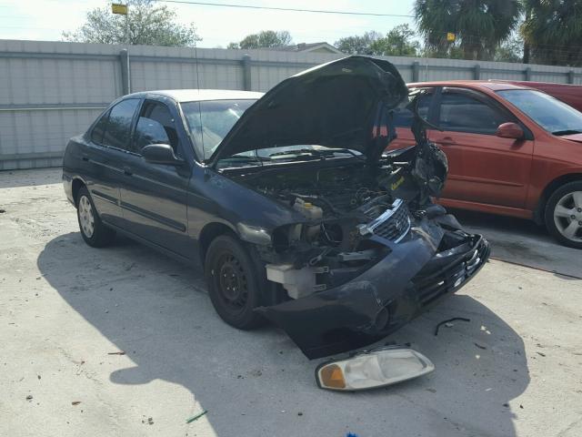 3N1CB51D3YL312546 - 2000 NISSAN SENTRA BAS BLACK photo 1