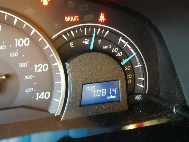 4T1BF1FK5CU005208 - 2012 TOYOTA CAMRY BASE SILVER photo 8