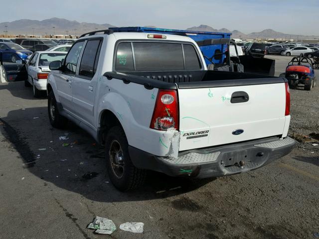 1FMZU67KX4UB85853 - 2004 FORD EXPLORER S WHITE photo 3