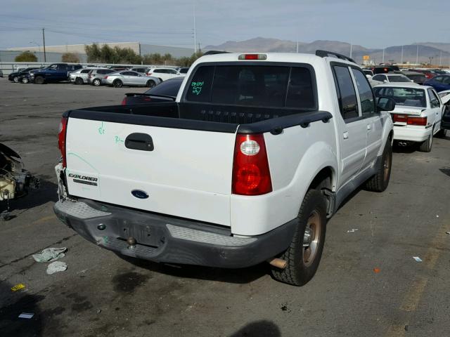 1FMZU67KX4UB85853 - 2004 FORD EXPLORER S WHITE photo 4