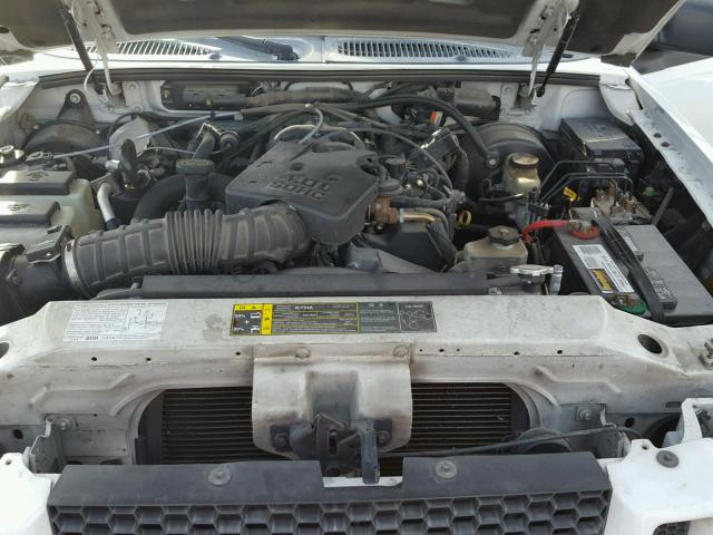 1FMZU67KX4UB85853 - 2004 FORD EXPLORER S WHITE photo 7