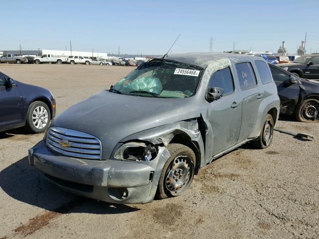 3GNCA13D88S674536 - 2008 CHEVROLET HHR LS GRAY photo 2