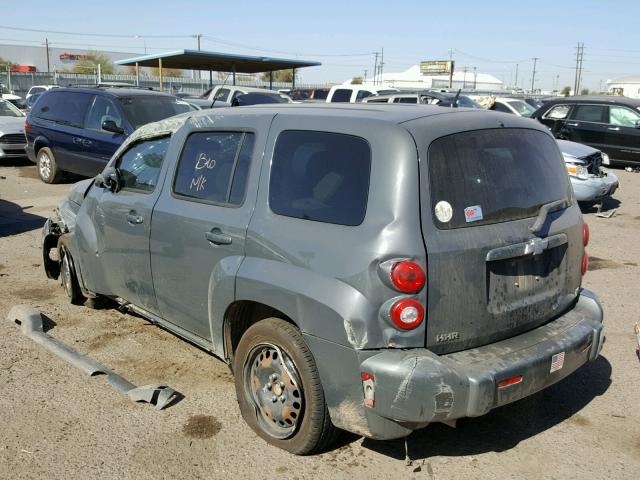 3GNCA13D88S674536 - 2008 CHEVROLET HHR LS GRAY photo 3