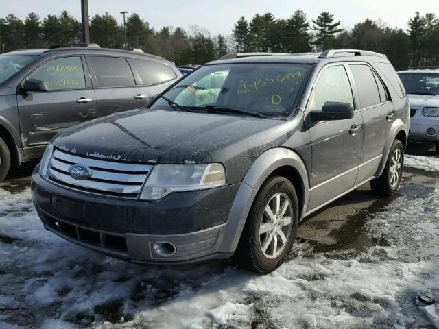 1FMDK02W58GA16528 - 2008 FORD TAURUS X S BLACK photo 2